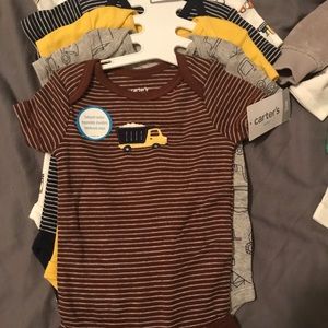 Set of 5 new onesies